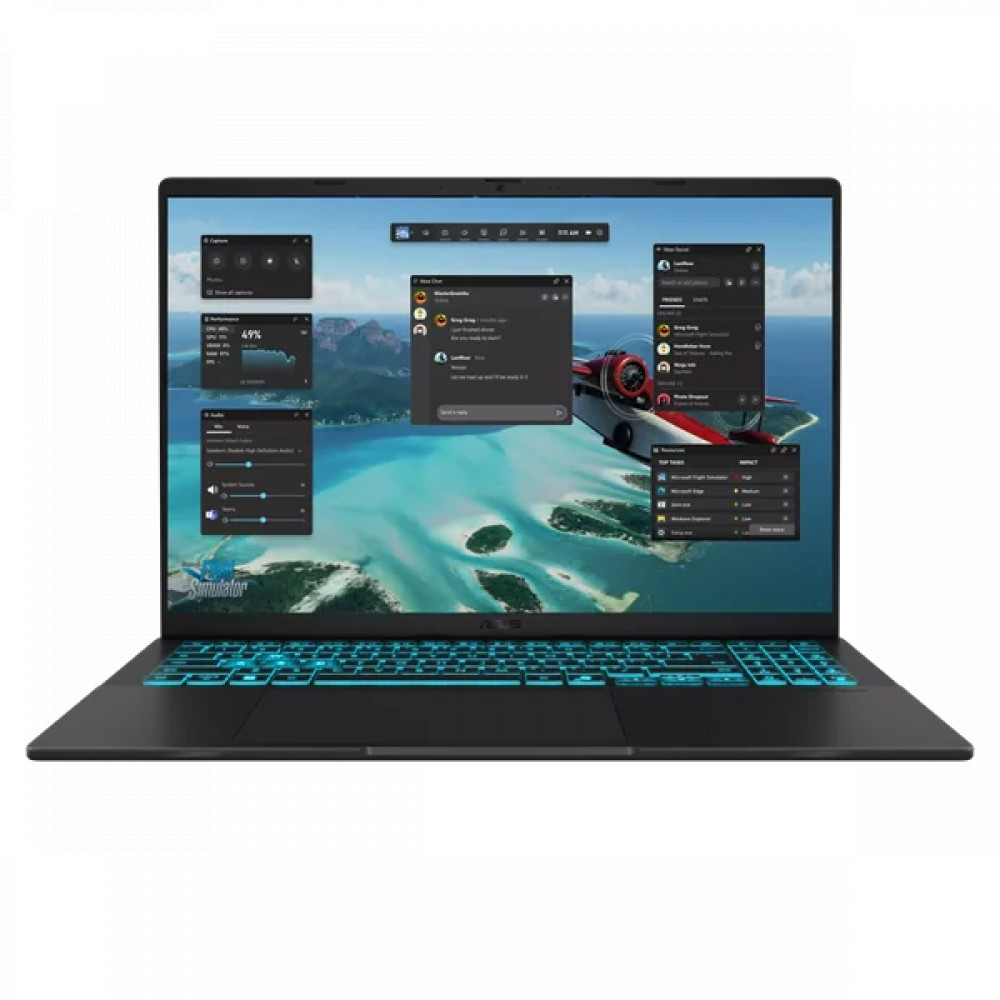 Ноутбук Asus V16 Special V3607VM-RP142 90NB16K1-M00B20 16 ", WUXGA 1920x1200 (16:10), Intel, Core 7, 32 Гб, 1 ТБ, nVidia GeForce RTX 5060 - миниатюра 5