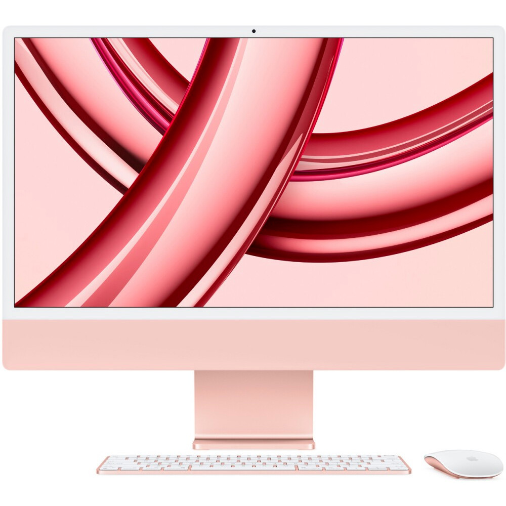 Моноблок Apple iMac 24 Pink (M3) MQRU3HN/A 24, Apple, Apple M3 Series, Apple M3 8-Core - миниатюра 4