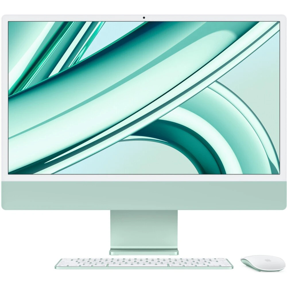 Моноблок Apple iMac 24 Green (M3) MQRN3HN/A 24, Apple, Apple M3 Series, Apple M3 8-Core - миниатюра 4