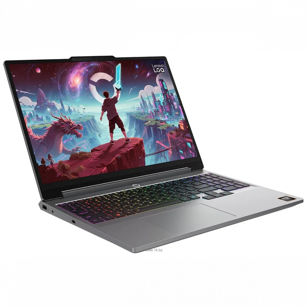 Ноутбук Lenovo LOQ 15AHP11 83TN000ERK 15.3 ", WUXGA 1920x1200 (16:10), AMD, Ryzen 7, 16 Гб, 512 ГБ, nVidia GeForce RTX 5050 - миниатюра 4
