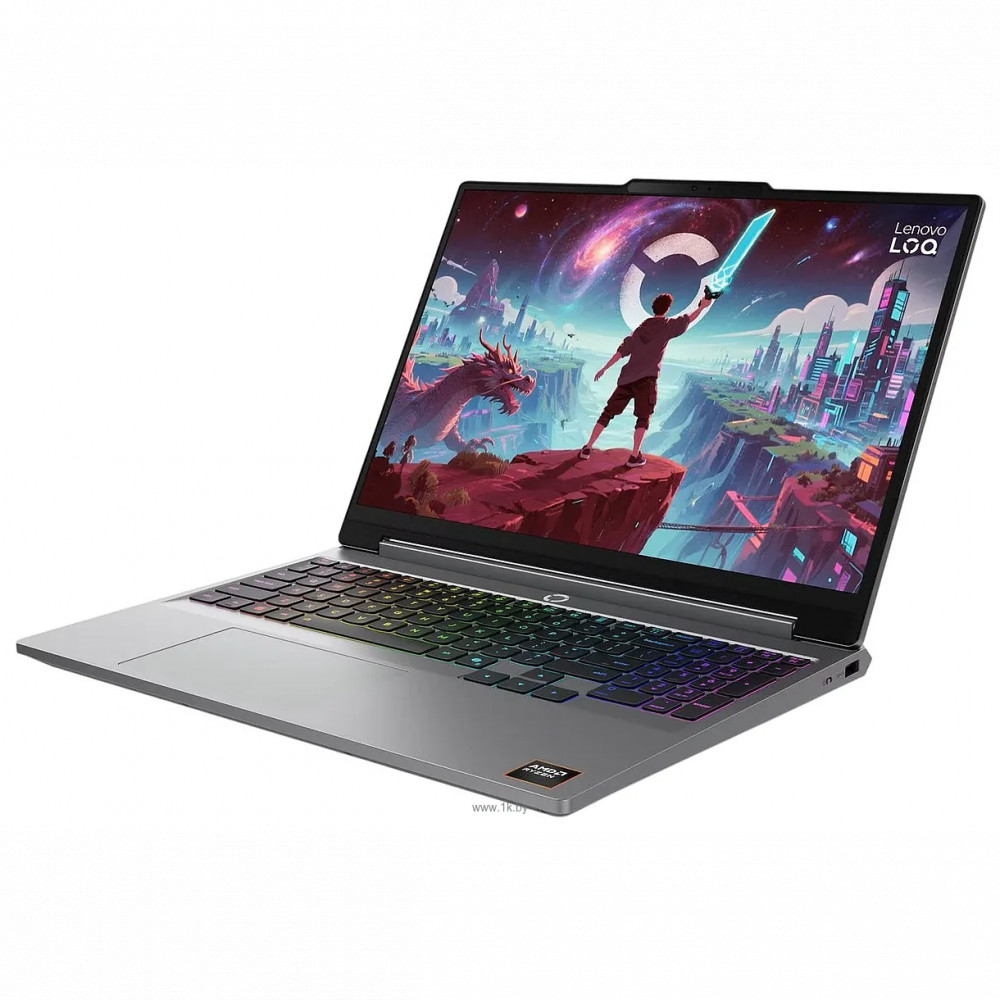 Ноутбук Lenovo LOQ 15AHP11 83TN000ERK 15.3 ", WUXGA 1920x1200 (16:10), AMD, Ryzen 7, 16 Гб, 512 ГБ, nVidia GeForce RTX 5050 - миниатюра 6