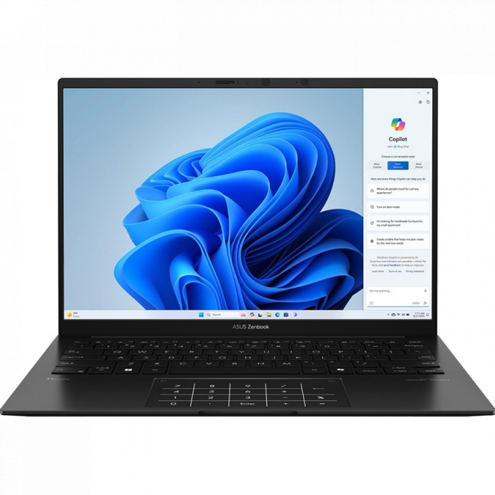 Ноутбук Asus Zenbook 14 OLED UM3406KA-QD331 90NB14U1-M00MY0 14 ", WUXGA 1920x1200 (16:10), AMD, Ryzen AI 5, 16 Гб, 512 ГБ, Radeon 840M Graphics - миниатюра 6