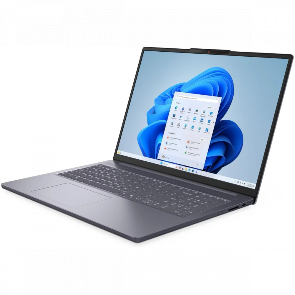 Ноутбук Lenovo Slim 3 16IRH10R Luna Grey 83K50006RK 16 ", FHD 1920x1080 (16:9), Intel, Core 5, 16 Гб, 1 ТБ, Intel Graphics - миниатюра 8
