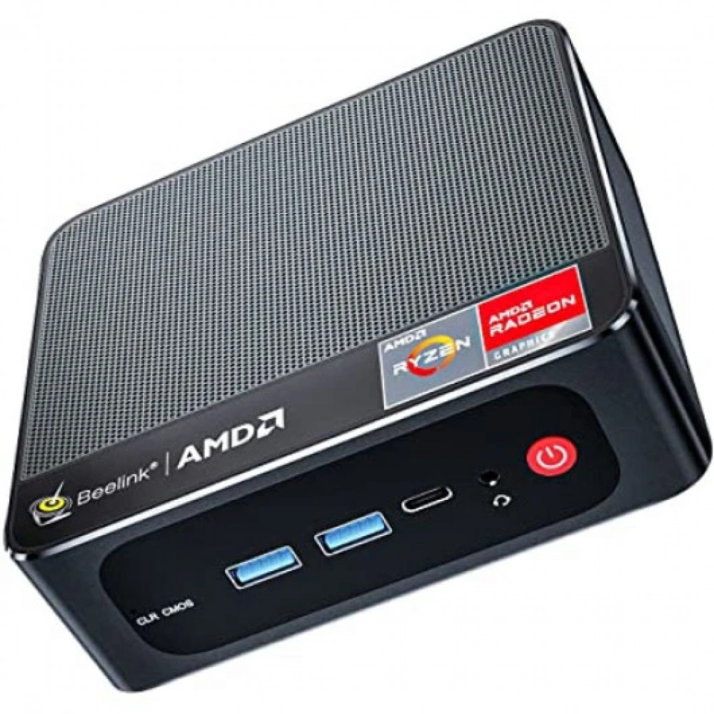 Персональный компьютер Beelink SER5 Black BL/SER5/5500U/16G/500G/2,5G* 1/Black Ryzen 5, 5500U, 2.1, 16 Гб, DDR4-3200 - миниатюра 5