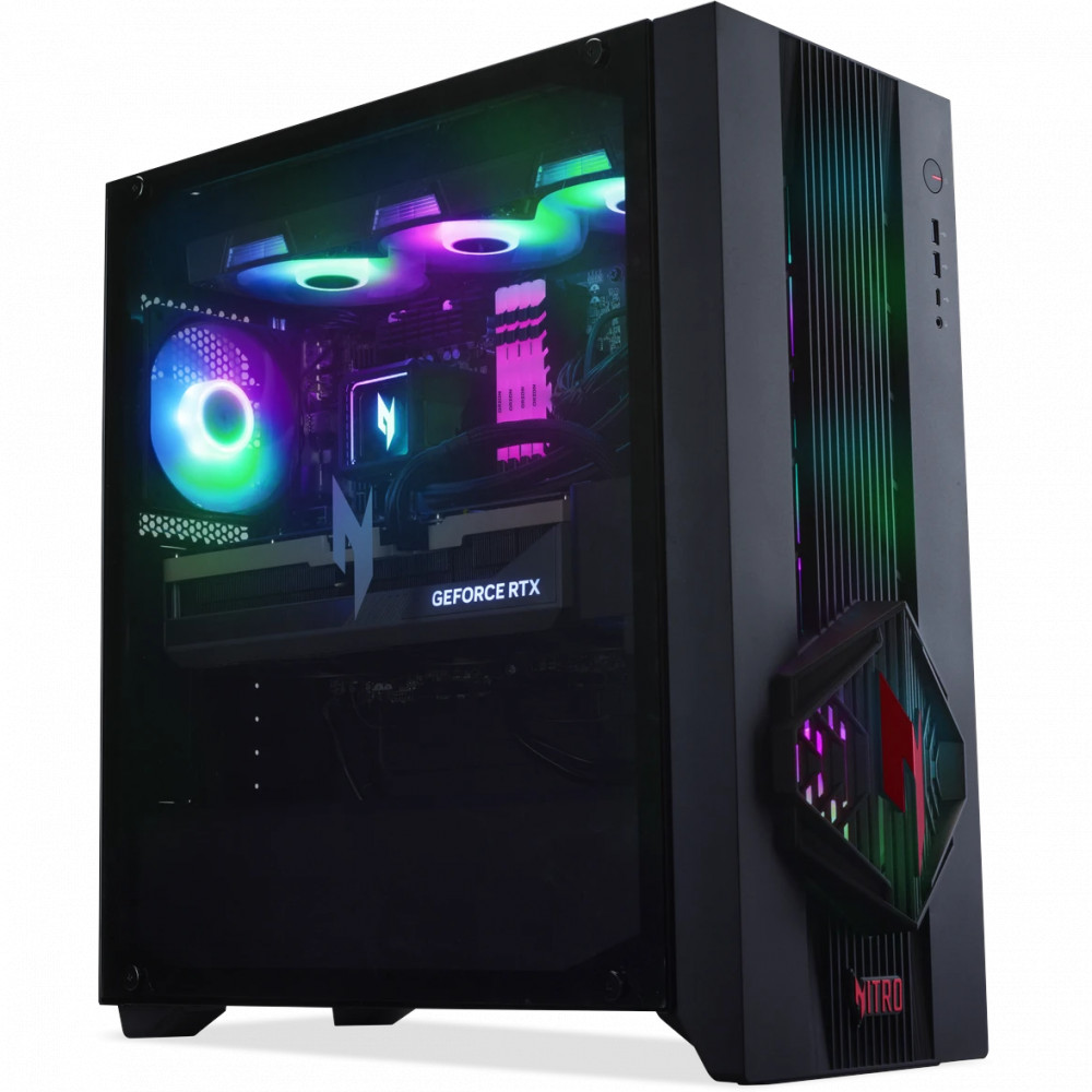 Персональный компьютер Acer Nitro 70 AMD N70X3D-100 DG.E5ACD.009 Ryzen 9, 9900X3D, 4.41, 32 Гб, DDR5-5600 - миниатюра 7