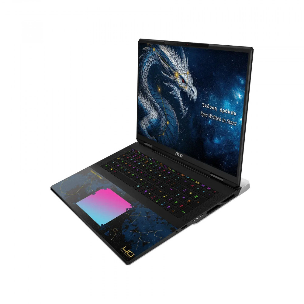 Ноутбук MSI Titan 18 HX Dragon Edition Draco 9S7-1824D6-1251 18 ", 4K Ultra HD + 3840x2400 (16:10), Intel, Core Ultra 9, 4 ТБ, nVidia GeForce RTX 5090, Windows 11 Home - миниатюра 6