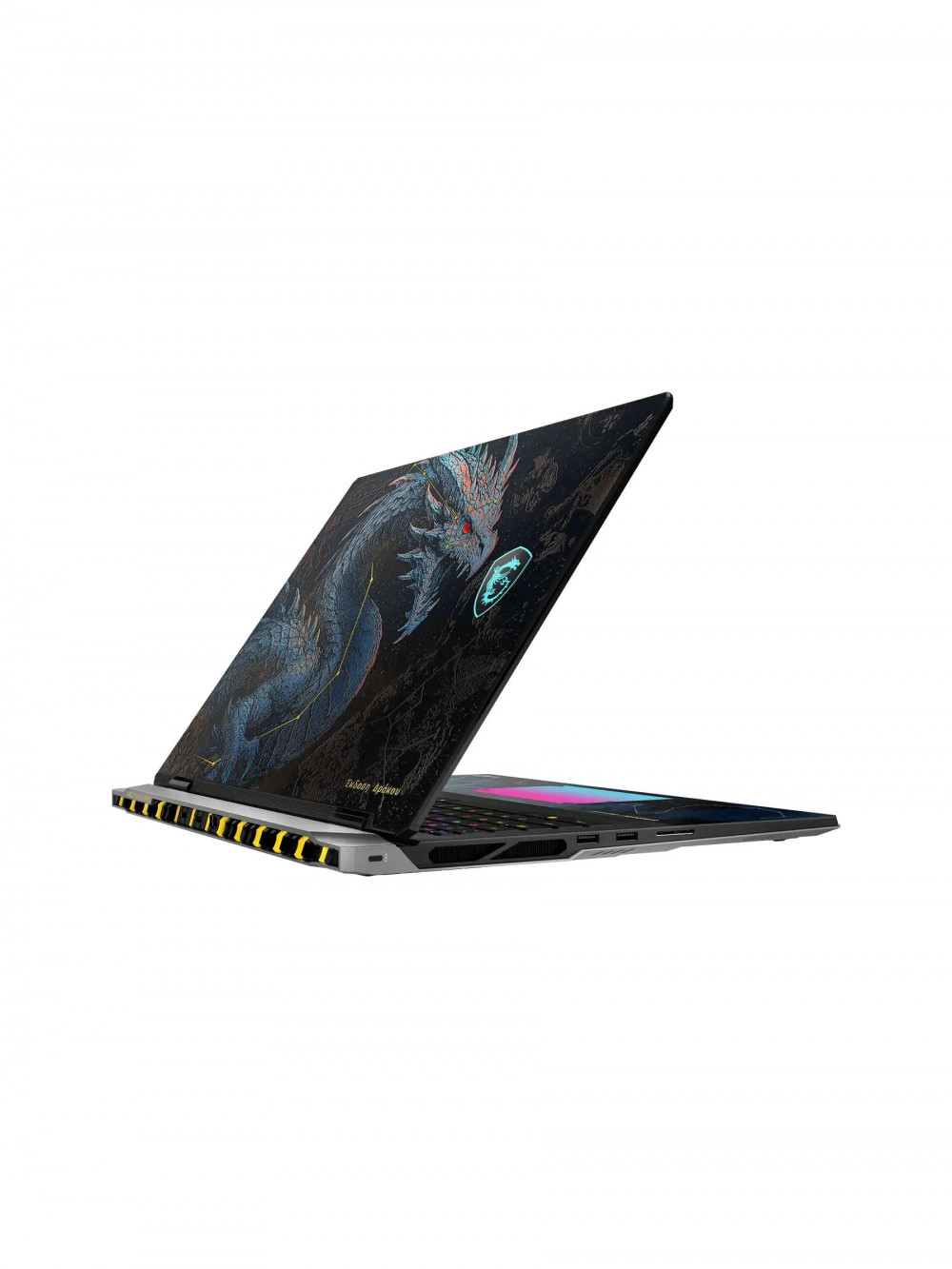 Ноутбук MSI Titan 18 HX Dragon Edition Draco 9S7-1824D6-1251 18 ", 4K Ultra HD + 3840x2400 (16:10), Intel, Core Ultra 9, 4 ТБ, nVidia GeForce RTX 5090, Windows 11 Home - миниатюра 7