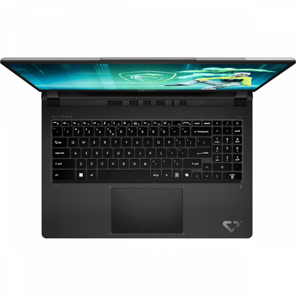 Ноутбук MSI Cyborg 15 Max C2WG-227XRU 9S7-15T111-227 15.6 ", FHD 1920x1080 (16:9), Intel, Core 7, 16 Гб, 512 ГБ, nVidia GeForce RTX 5070 - миниатюра 8