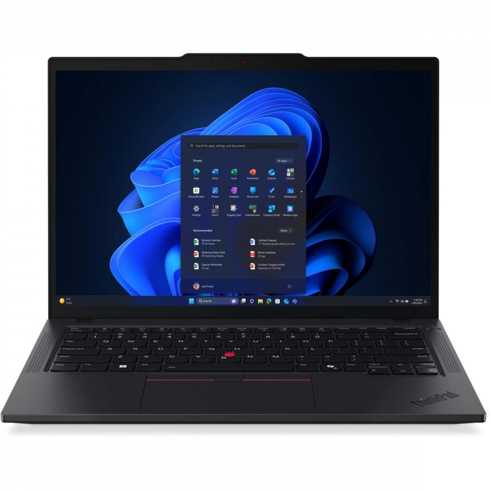Ноутбук Lenovo ThinkPad T14 G6 21QG005EGQ 14 ", WUXGA 1920x1200 (16:10), Intel, Core Ultra 7, 32 Гб, 1 ТБ, Intel Arc Graphics, Windows 11 Pro - миниатюра 7