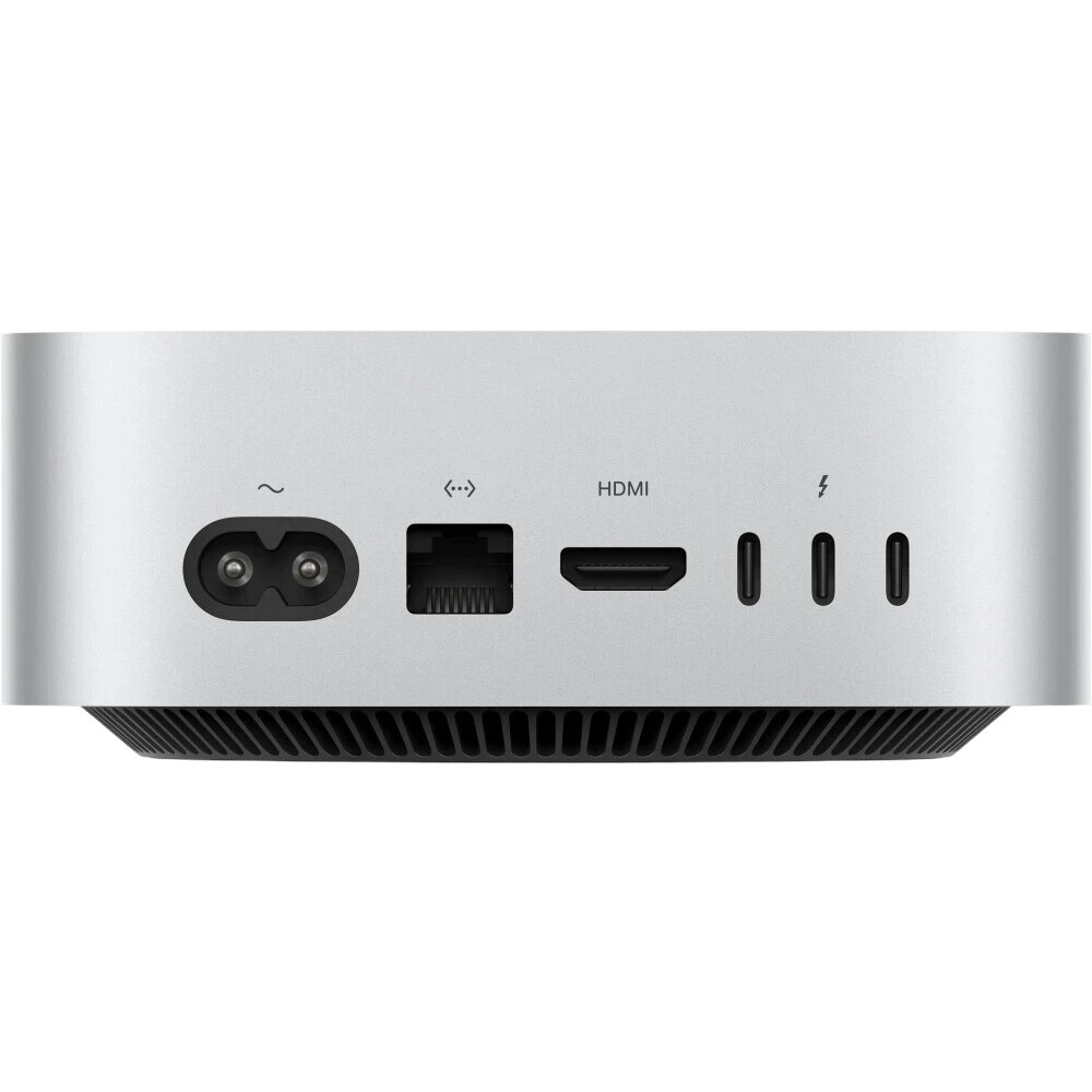 Персональный компьютер Apple Mac Mini M4 Silver MU9E3ZP/A Apple M4 series, M4 - миниатюра 5