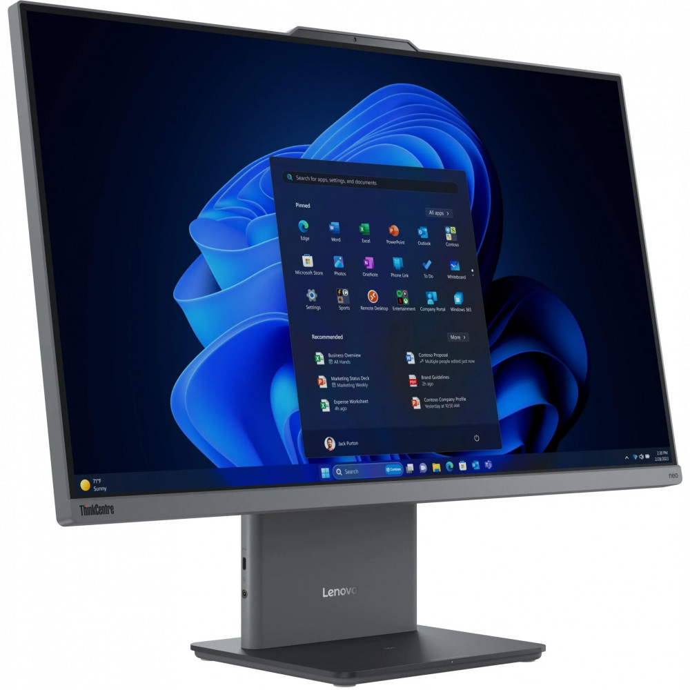 Моноблок Lenovo ThinkCentre Neo 50a 27 Gen 6 LNL 13QF003AGV 27 ", Intel, Core Ultra 5, 226V, 2.1, 16 Гб, 512 Гб - миниатюра 6
