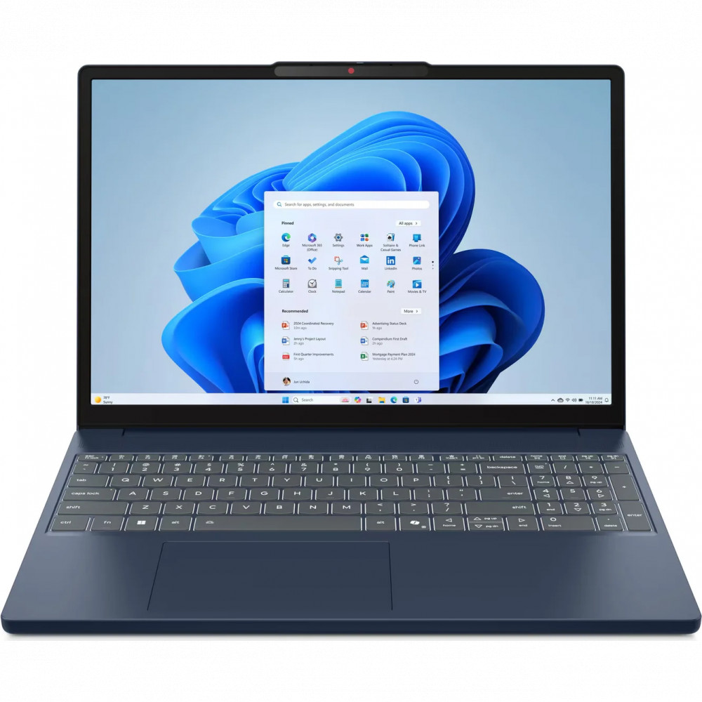 Ноутбук Lenovo IdeaPad Slim 3 15ARP10 83K700B0PB 15.3 ", WUXGA 1920x1200 (16:10), AMD, Ryzen 5, 16 Гб, 512 ГБ, AMD Radeon 660M, Windows 11 Home - миниатюра 6