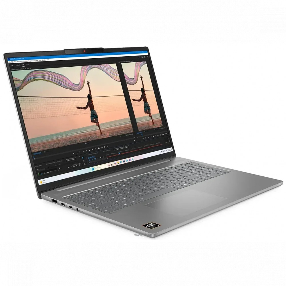 Ноутбук Lenovo IdeaPad Slim 5 16AKP10 83HY000CRK 16 ", WQXGA+ 2880x1800 (16:10), AMD, Ryzen AI 5, 16 Гб, 512 ГБ, Radeon 840M Graphics - миниатюра 6