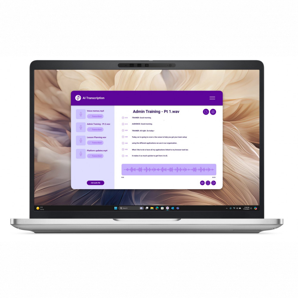 Ноутбук Dell Pro 13 Plus PB13250 210-BPKT_210 13.3 ", WUXGA 1920x1200 (16:10), Intel, Core Ultra 5, 16 Гб, 512 ГБ, Intel Graphics, Windows 11 Pro - миниатюра 5