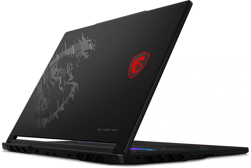 Ноутбук MSI Raider 16 HX B2WI-069XBY Core Black 9S7-265122-069 16 ", WQXGA 2560x1600 (16:10), Intel, Core Ultra 7, 16 Гб, 1 ТБ, NVIDIA GeForce RTX5080 - миниатюра 8