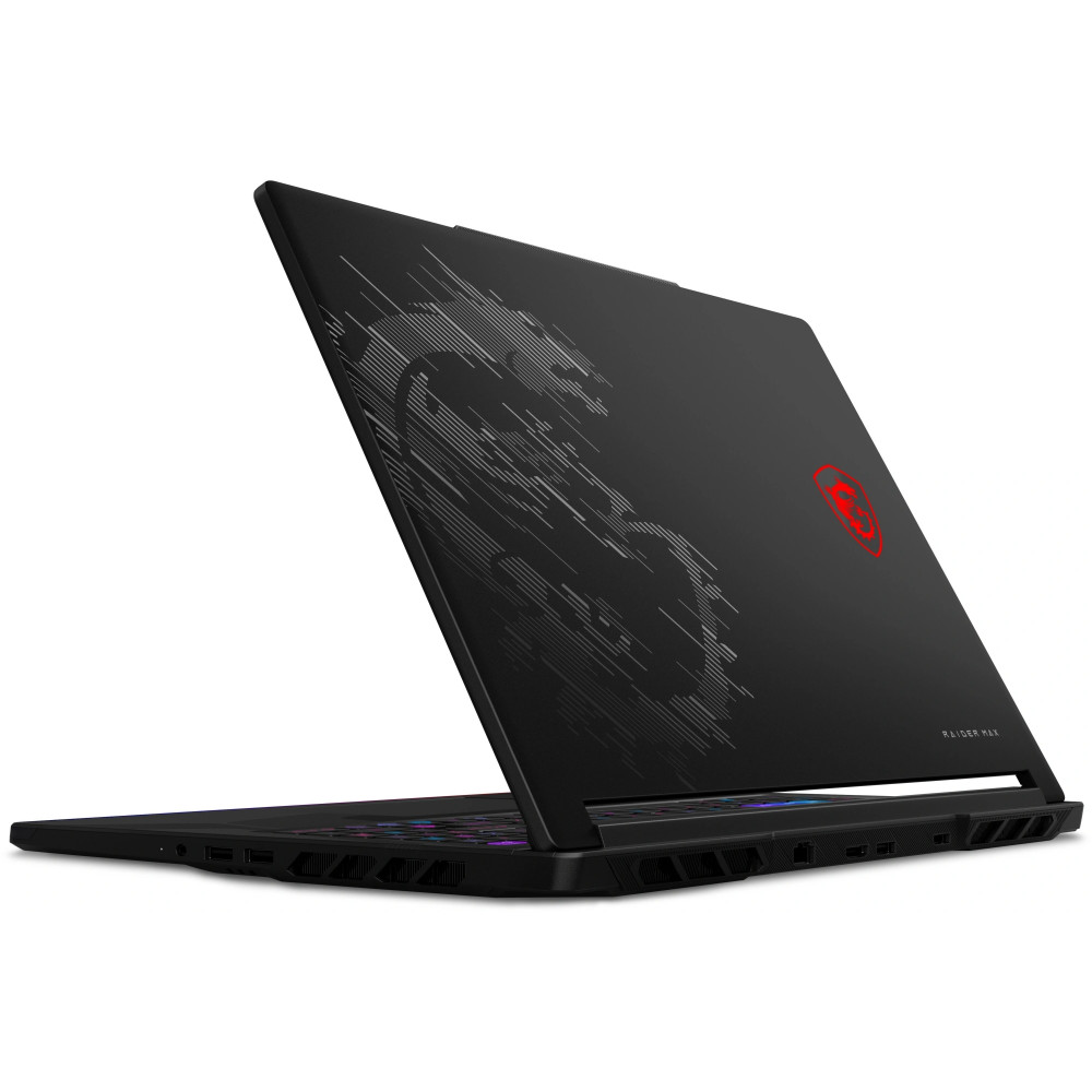 Ноутбук MSI Raider 16 HX B2WI-069XBY Core Black 9S7-265122-069 16 ", WQXGA 2560x1600 (16:10), Intel, Core Ultra 7, 16 Гб, 1 ТБ, NVIDIA GeForce RTX5080 - миниатюра 9