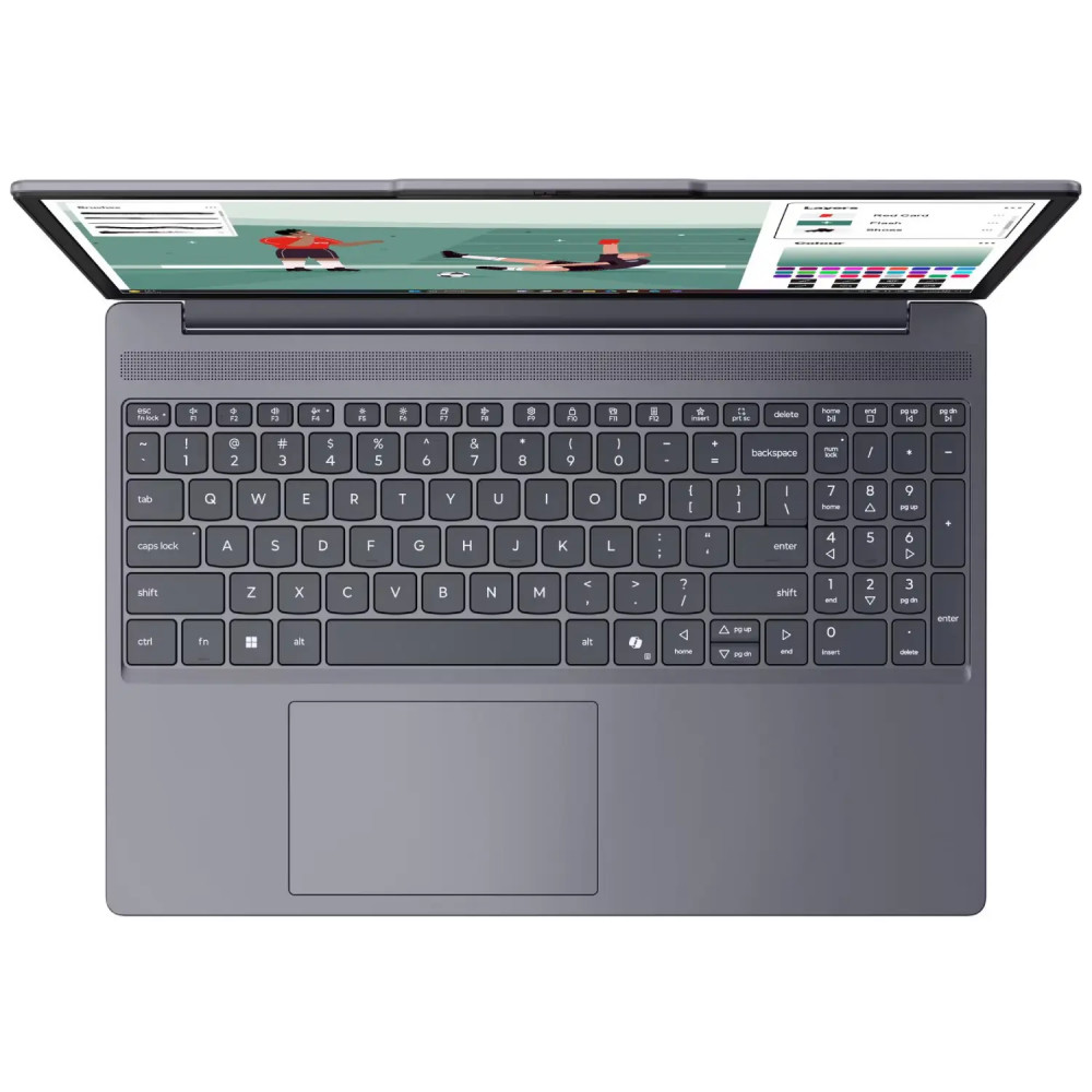 Ноутбук Lenovo IdeaPad Slim 3 15IPH11 83UR001LRK 15.3 ", WUXGA 1920x1200 (16:10), Intel, Core Ultra 5, 24 Гб, 512 ГБ, Intel Graphics - миниатюра 6