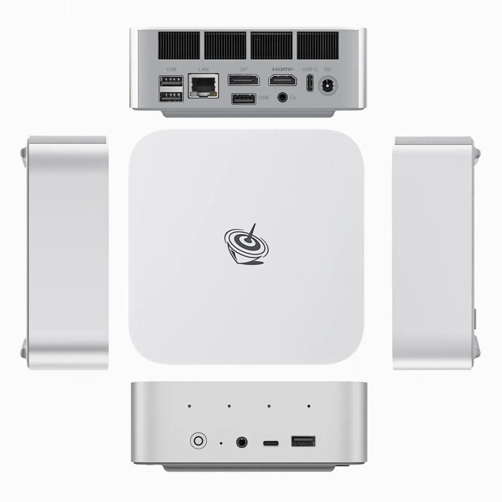Персональный компьютер Beelink BL/SER9 PRO/255/24G/1TB/Space Gray Ryzen 7, H255, 3.8, 24 Гб, DDR5-5600, Windows 11 Pro - миниатюра 4