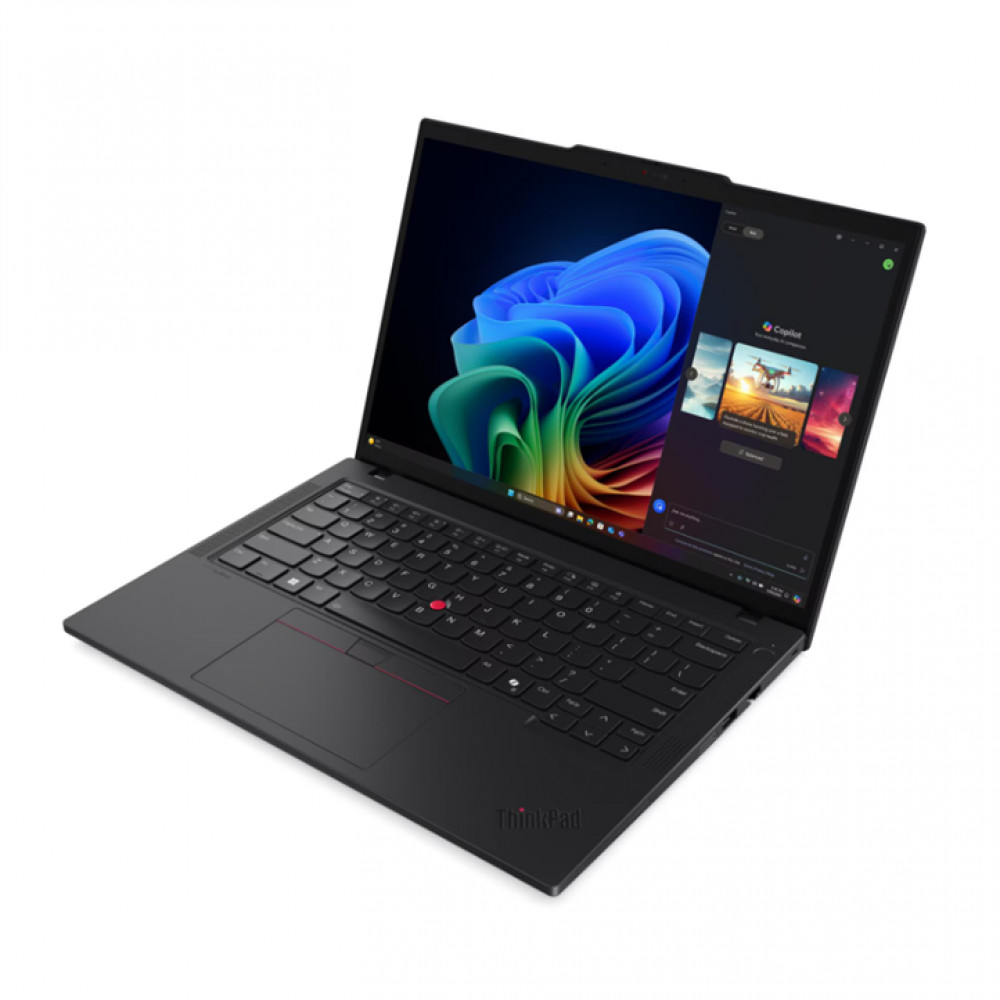 Ноутбук Lenovo ThinkPad T14 Gen 6 21QG00CKFW 14 ", WUXGA 1920x1200 (16:10), AMD, Ryzen AI 5 Pro, 16 Гб, 512 ГБ, Radeon 840M Graphics - миниатюра 4