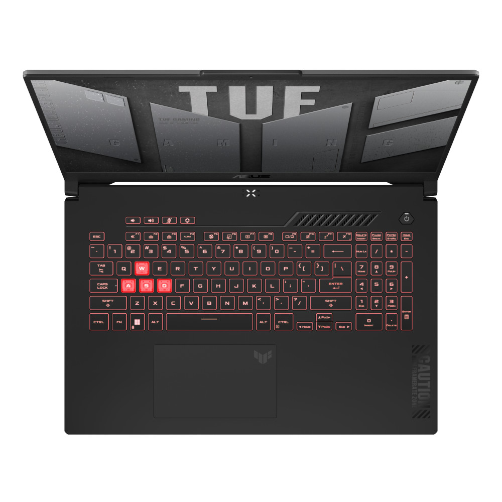 Ноутбук Asus TUF Gaming 90NR0EF5-M009A0 17.3 ", FHD 1920x1080 (16:9), AMD, Ryzen 7, 16 Гб, 512 ГБ, nVidia GeForce RTX 4050 - миниатюра 7