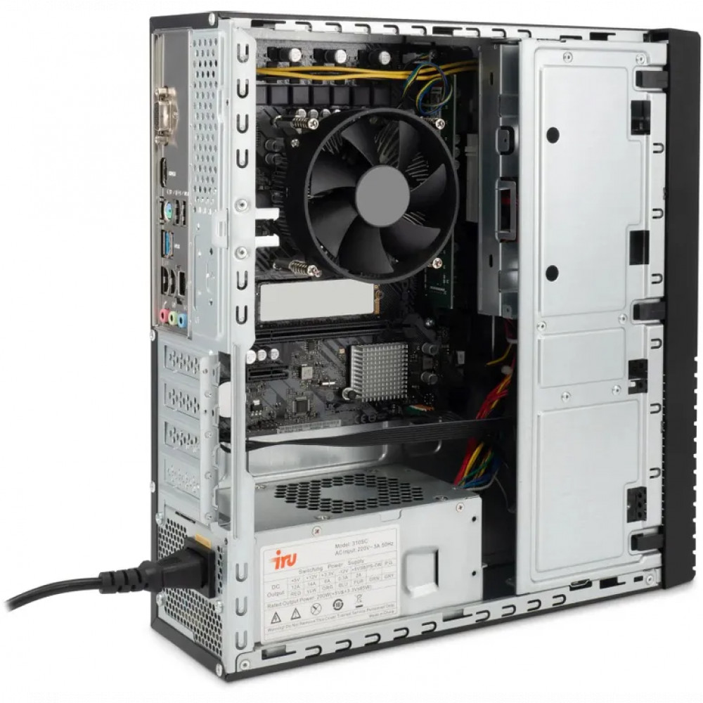Персональный компьютер iRU 310SC 2152527 Pentium Gold, G7400, 3.7, 8 Гб, DDR4-2666, Windows 11 Pro - миниатюра 6