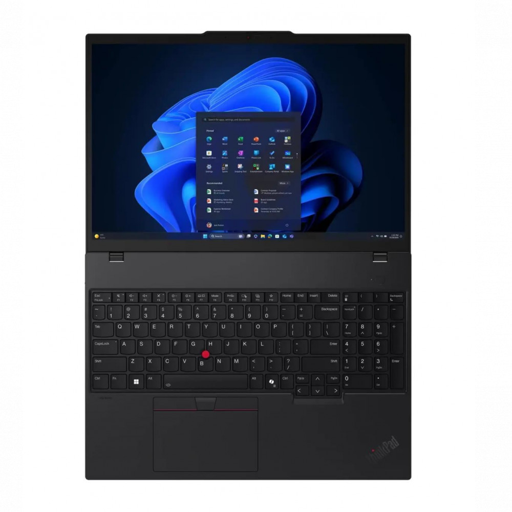 Ноутбук Lenovo ThinkPad T16 G4 21QEA01KCD_PRO 16 ", WUXGA 1920x1200 (16:10), Intel, Core Ultra 5, 32 Гб, 512 ГБ, Intel Graphics, Windows 11 Pro - миниатюра 7