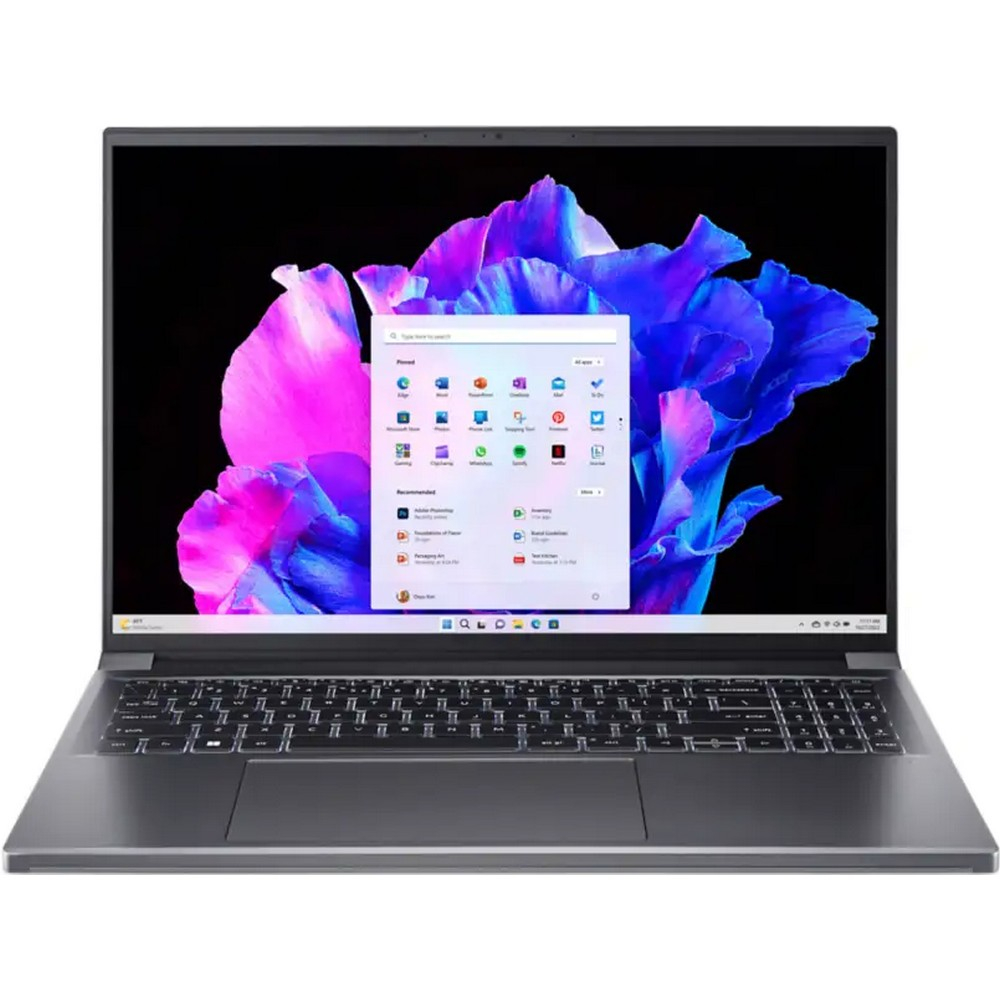 Ноутбук Acer Swift X SFX16-61G NX.KFPER.001 16 ", 3K 3200x2000 (16:10), AMD, Ryzen 9, 16 Гб, 1 ТБ, nVidia GeForce RTX 4050 - миниатюра 10