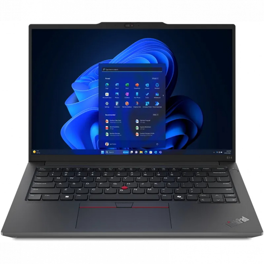 Ноутбук Lenovo ThinkPad E14 G6 21M7002XRT 14 ", WUXGA 1920x1200 (16:10), Intel, Core Ultra 7, 16 Гб, 512 ГБ, Intel Arc Graphics, Windows 11 Pro - миниатюра 10