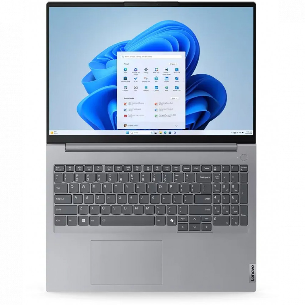 Ноутбук Lenovo ThinkBook 16 G7 IML 21MS005KRU 16 ", WUXGA 1920x1200 (16:10), Intel, Core Ultra 5, 16 Гб, 512 ГБ, Intel Arc Graphics - миниатюра 15
