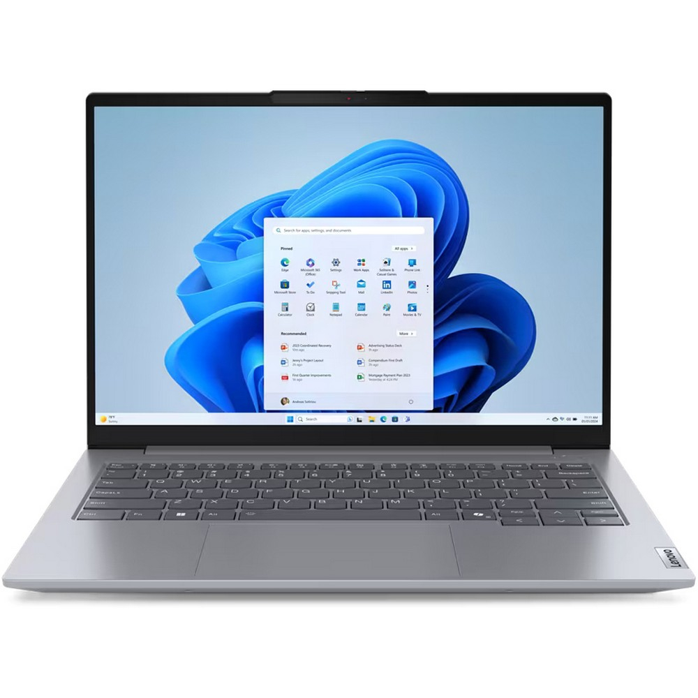 Ноутбук Lenovo ThinkBook 14 G7 IML 21MR0095RU 14 ", WUXGA 1920x1200 (16:10), Intel, Core Ultra 5, 16 Гб, 512 ГБ, Intel Graphics - миниатюра 11