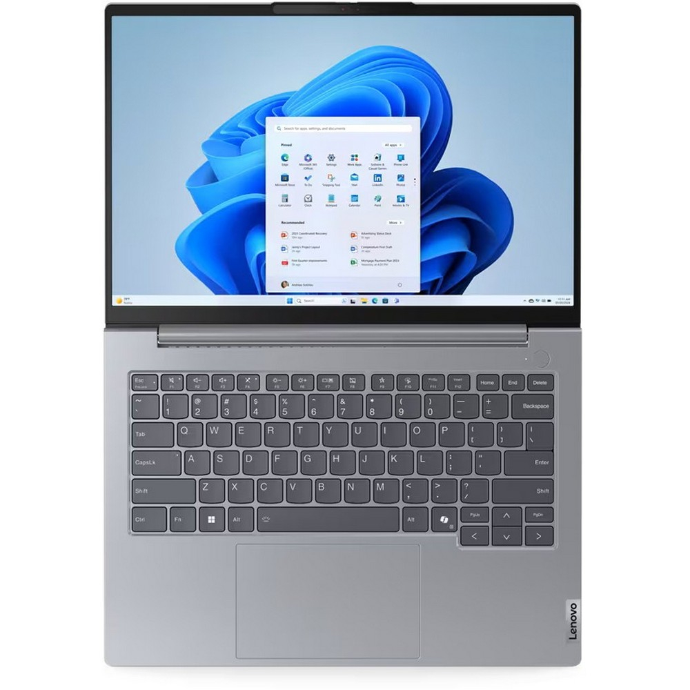 Ноутбук Lenovo ThinkBook 14 G7 IML 21MR0095RU 14 ", WUXGA 1920x1200 (16:10), Intel, Core Ultra 5, 16 Гб, 512 ГБ, Intel Graphics - миниатюра 14