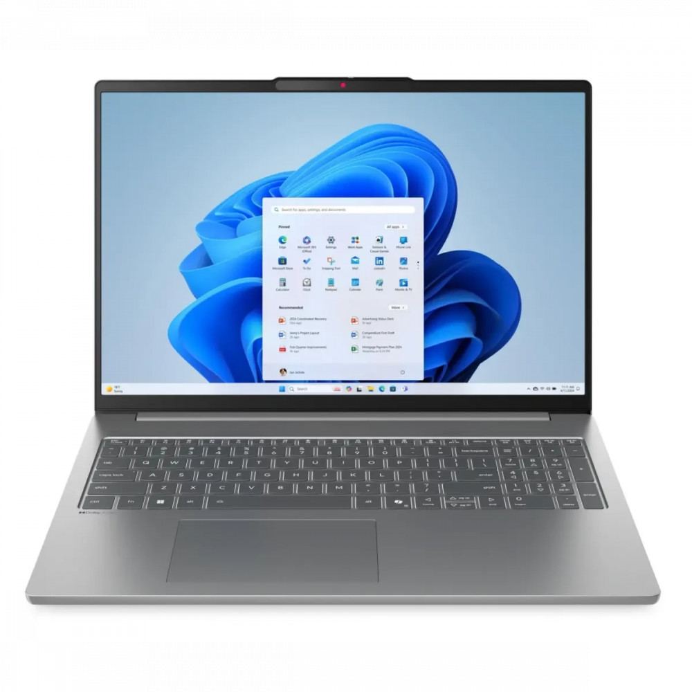 Ноутбук Lenovo IdeaPad Slim 5 16ARP10 83HU0007RK 16 ", WUXGA 1920x1200 (16:10), AMD, Ryzen 7, 16 Гб, 512 ГБ, AMD Radeon 680M - миниатюра 6