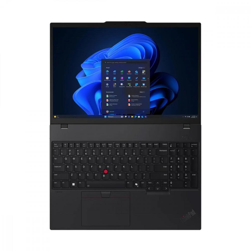 Ноутбук Lenovo 21QE0063FW 16 ", WUXGA 1920x1200 (16:10), Intel, Core Ultra 5, 16 Гб, 512 ГБ, Intel Graphics - миниатюра 7