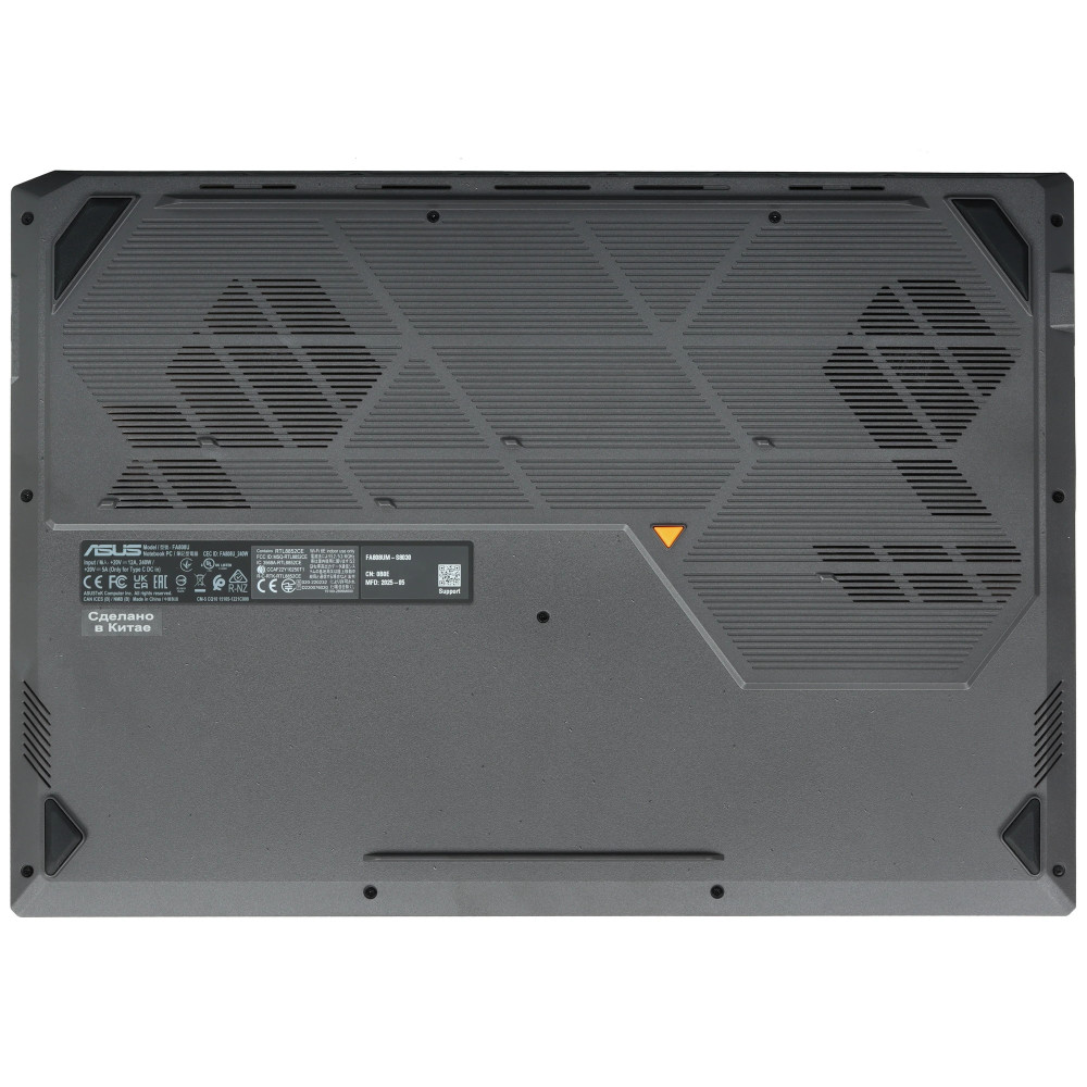 Ноутбук Asus TUF Gaming FA808UM-S8030 90NR0NN1-M001M0 16 ", WUXGA 1920x1200 (16:10), AMD, Ryzen 7, 16 Гб, 512 ГБ, nVidia GeForce RTX 5060 - миниатюра 9