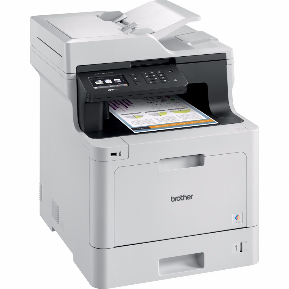 МФУ Brother DCP-L8410CDW DCPL8410CDWR1 А4, Лазерный, Цветная - миниатюра 2