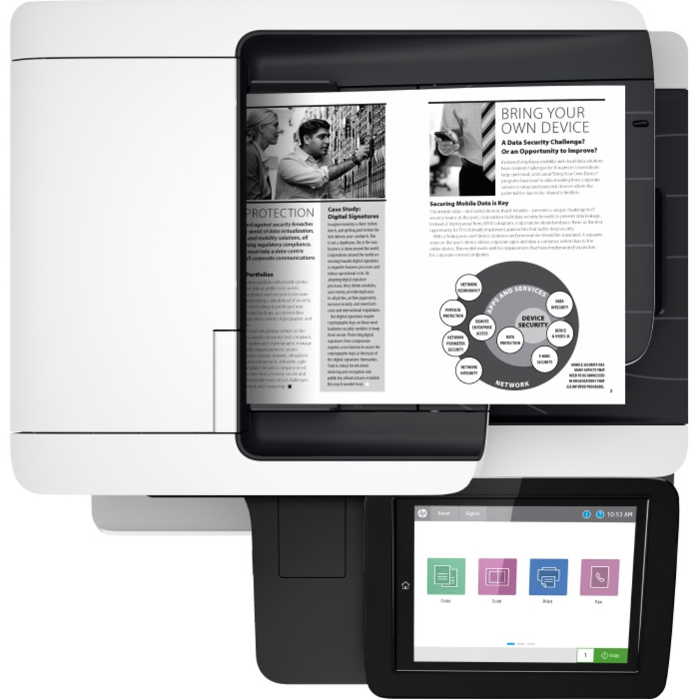 МФУ HP LaserJet Enterprise M528dn 1PV64A А4, Лазерный, Монохромная - миниатюра 9