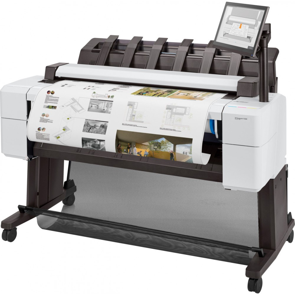 Плоттер HP DesignJet T2600 PostScript 3XB78A Цветной, Струйная, A0+ (36 дюймов) (914), 36" - миниатюра 6