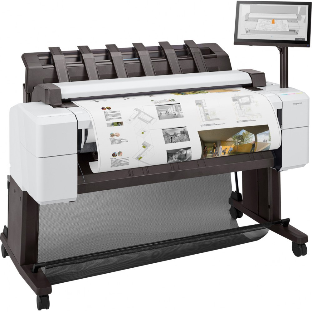 Плоттер HP DesignJet T2600 PostScript 3XB78A Цветной, Струйная, A0+ (36 дюймов) (914), 36" - миниатюра 4