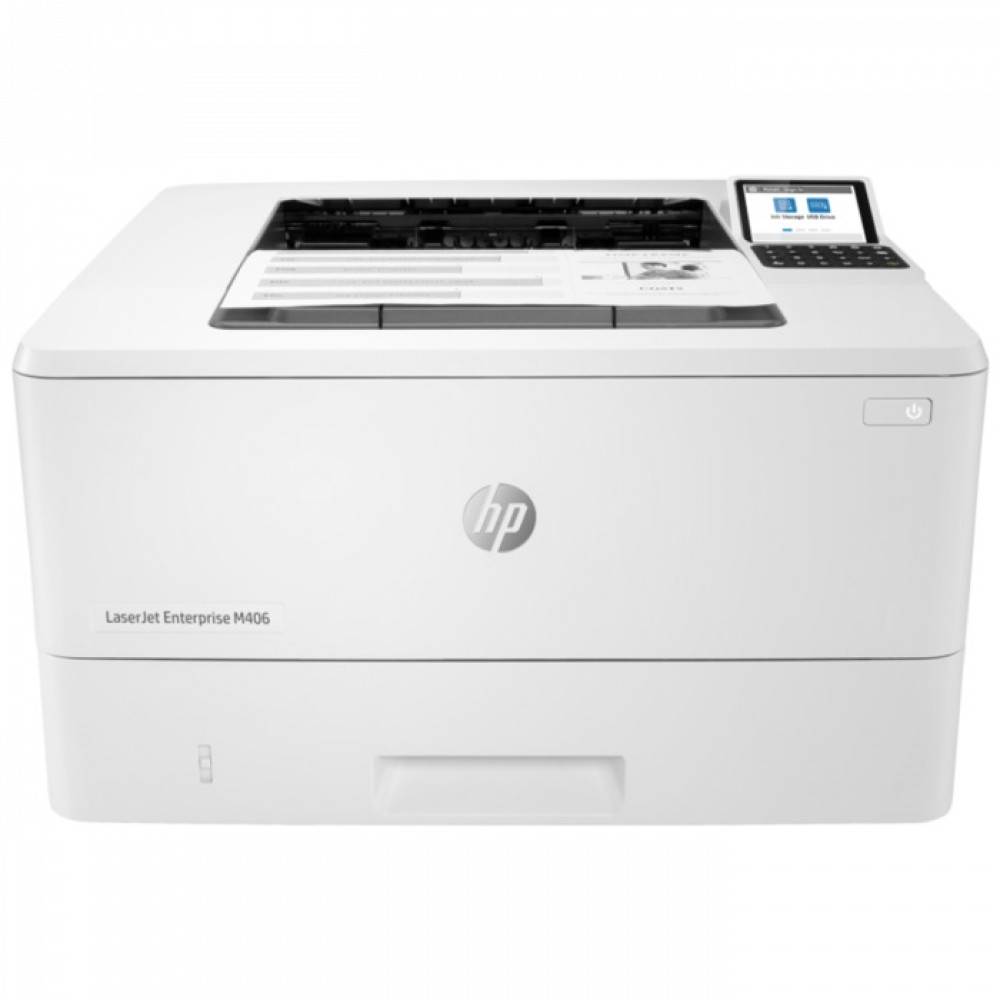Принтер HP LaserJet Enterprise M406DN 3PZ15A А4, Лазерный, Монохромная - миниатюра 7