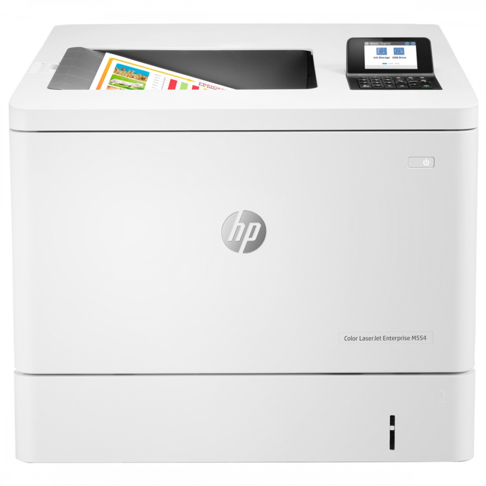 Принтер HP Color LaserJet Enterprise M554dn 7ZU81A#B19 - миниатюра 6