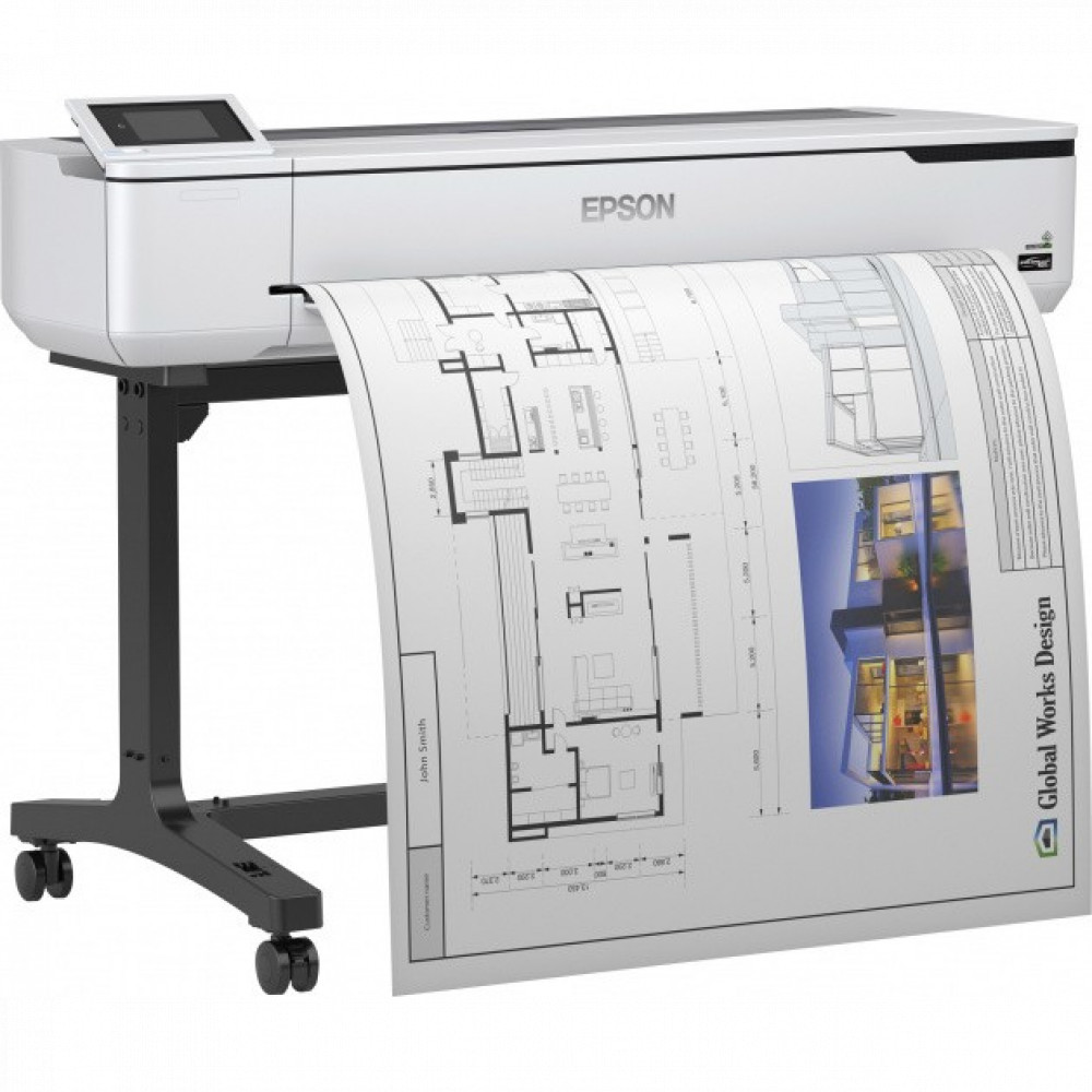 Плоттер Epson SureColor SC-T5100 C11CF12301A0 Цветной, Струйная, A0+ (36 дюймов) (914), 36" - миниатюра 5