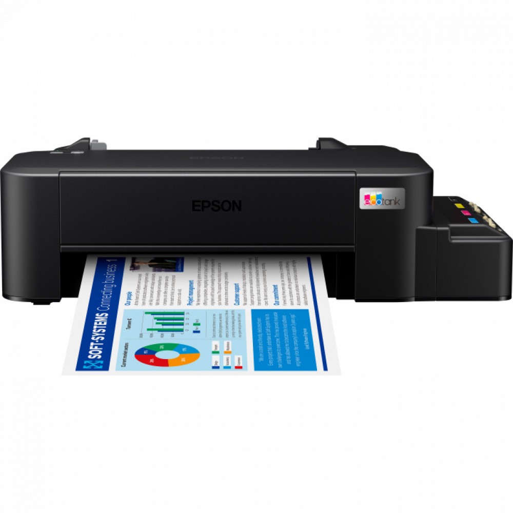 Принтер Epson L121 C11CD76414 А4, Струйный, Цветная - миниатюра 6
