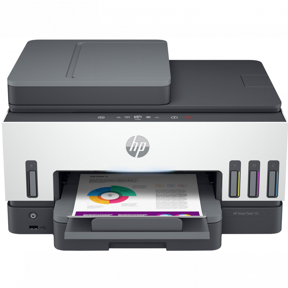 МФУ HP Smart Tank 790 All-in-One 4WF66A А4, Струйный, Цветная - миниатюра 6