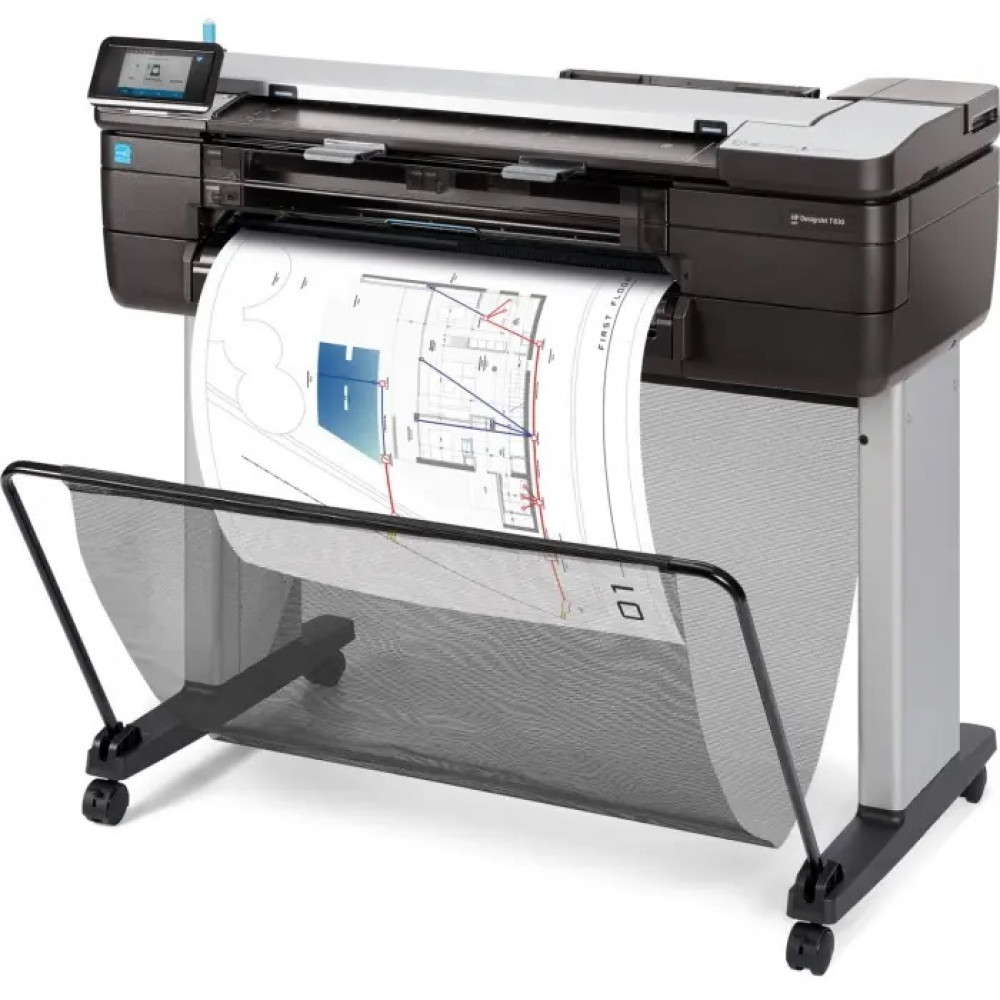 Плоттер HP DesignJetT830 MFP F9A28D#B19 Цветной, Струйная, A1+ (24 дюйма) (610), 24" - миниатюра 6