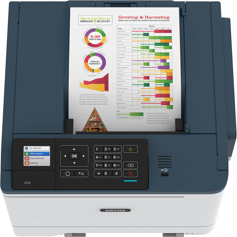 Принтер Xerox C310DNI А4, Лазерный, Цветная - миниатюра 6