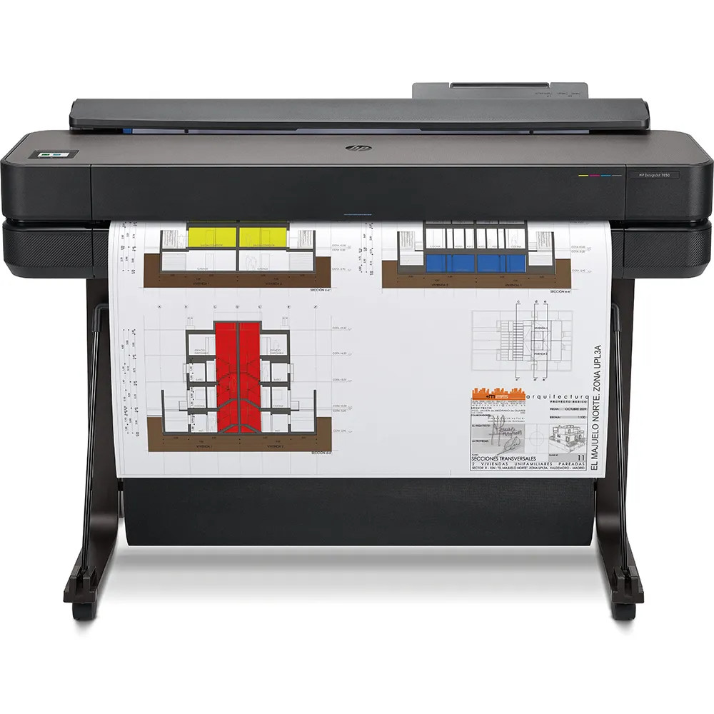 Плоттер HP Europe DesignJet T650 24 5HB08D Цветной, Струйная, A1+ (24 дюйма) (610), 24" - миниатюра 5