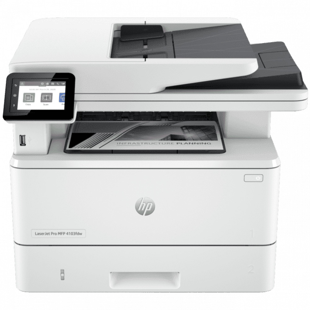 МФУ HP LaserJet Pro 4103fdw 2Z629A А4, Лазерный, Монохромная - миниатюра 5