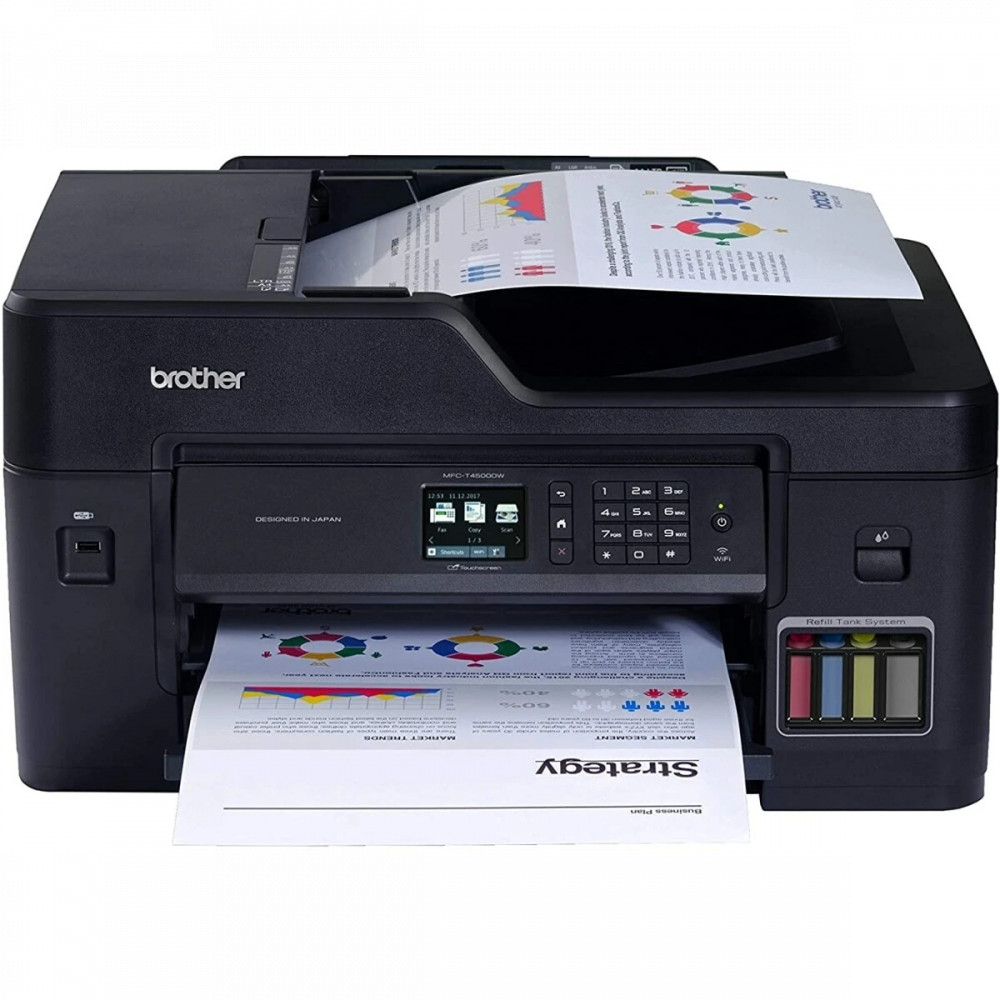 МФУ Brother MFC-T4500DW MFCT4500DW А3, Струйный, Цветная - миниатюра 4
