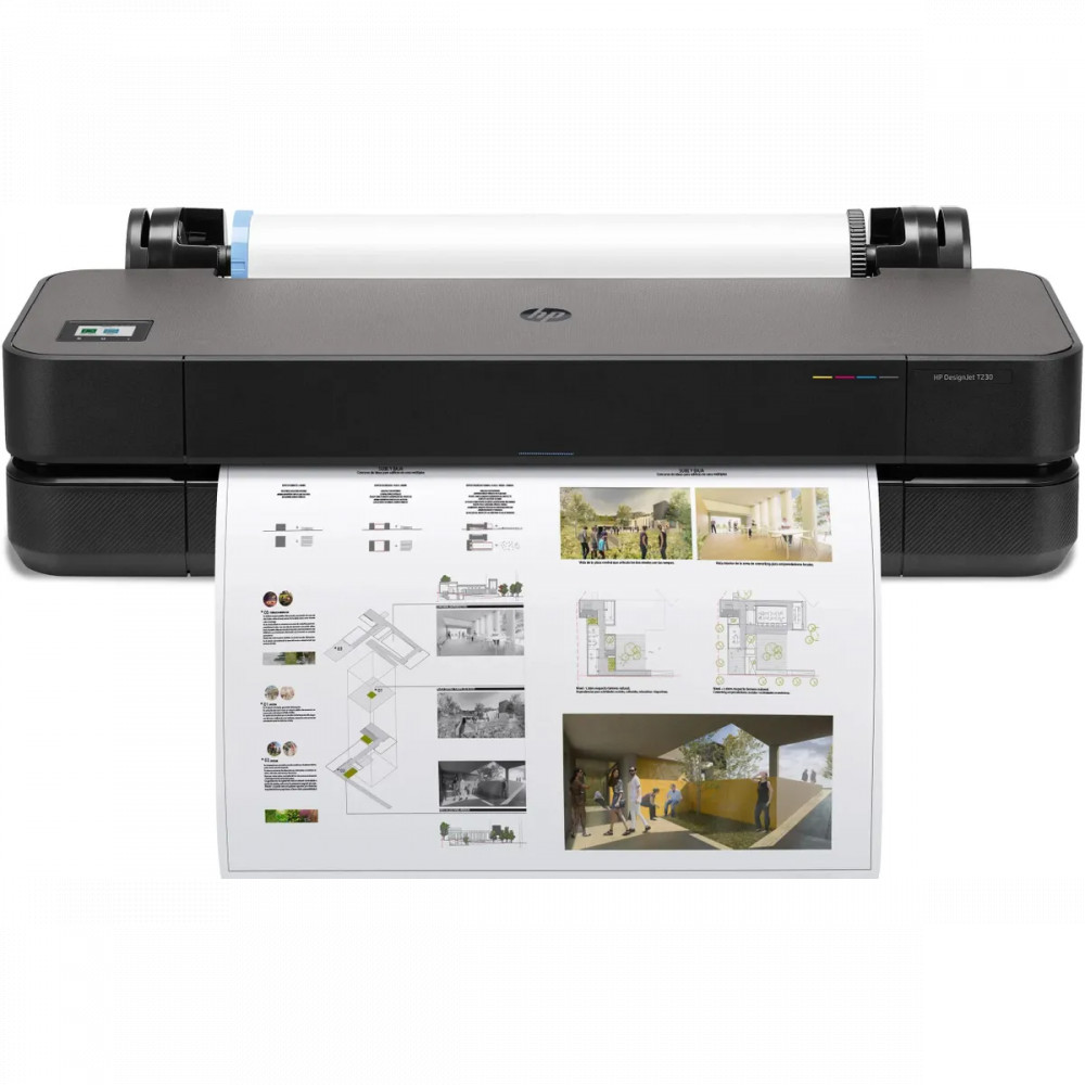 Плоттер HP Designjet T230 5HB07A/5HB07D Цветной, Струйная, A1+ (24 дюйма) (610), 24" - миниатюра 13