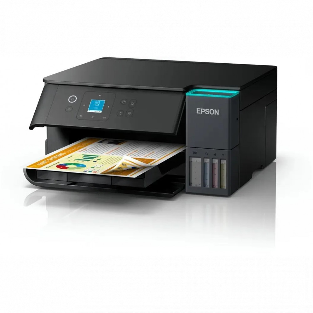 МФУ Epson EcoTank L4360 цветная печать C11CL41412 А4, Струйный, Цветная - миниатюра 7